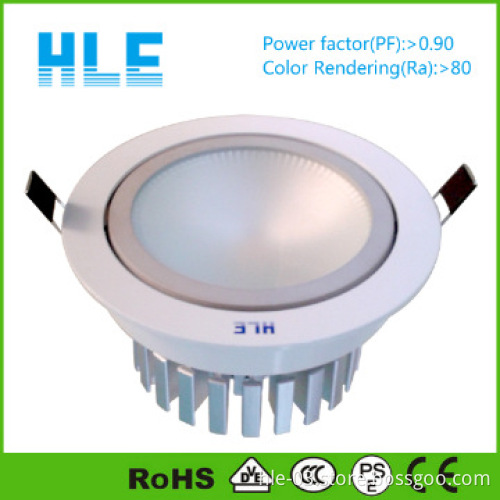 COB led downlight 12w with CE Rohs